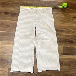 Universal Thread Striped Cream Pants size 17